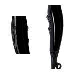 Traditional Black Electric Hair Dryer High Efficiency OEM LOGO Printing