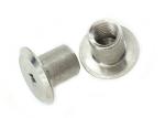 Silver Polished Torx Hole Threaded Rivets Stainless Steel 6 X 15 mm