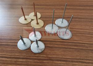 China Wall Insulational Duct Work Shipping Yard Galvanized Steel Cup Head CD Weld Pins wholesale