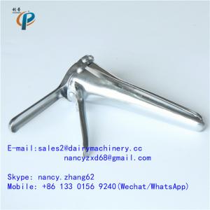 China Vaginal examination,Cow Vaginal Speculum, Duckbill shape of a two-bladed speculum , vaginal speculum wholesale