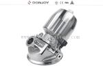 316L Pneumatic or Manual Tank Bottom Sanitary Diaphragm Valve 1'' - 4''