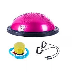 China Yoga Balance Ball Anti Slip Surface with Foot Pump for Strength Exercise Physical Therapy &amp; Gym wholesale