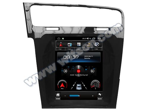 9.7'' Tesla Vertical Screen For VW Volkswagen Golf VII GOLF 7 MK7 GTI R 2012