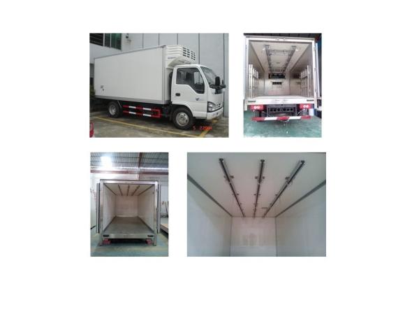 Consistent and Stable Meat Delivery Refrigerated Truck Body with High Pressure