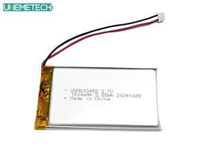 China Rechargeable Polymer Lithium Ion Battery 603458 3.7V 1500mAh Lipo Battery For Printer wholesale
