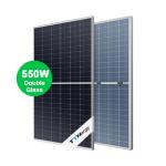 TTNergy Half Cell Solar Panels 500w 550w 525w Black Frame 182 Cell Roof System