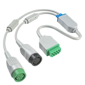 China GE Healthcare ECG Trunk Cable Corometrics 1442AAO MECG And FECG ECG Cable wholesale
