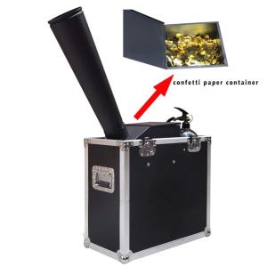 China Large Confetti Machine for Weddings Manual Control Smoke Sprayer Equipment Paper Cannon Bar Opening Atmosphere Bubble Machine wholesale