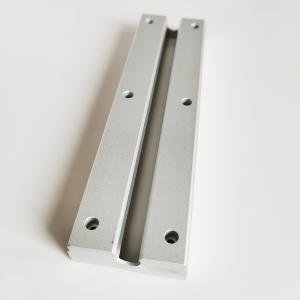 China Sandblasting Aluminum CNC Milling Parts Silver Anodized Durable wholesale