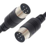 OEM Factory S Video Audio Shield Male to Male Female 3 4 5 6 7 8 9 10 13 PIN