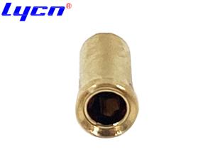 China Screw Machine Terminal Gold Plated Connector Pins Copper 3.0mm Receptacles wholesale