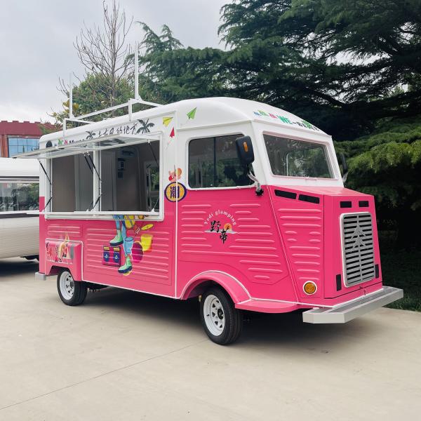 2023 Outlet Multipurpose Electric Mobile Van for Fast Food Snacks Drinks and