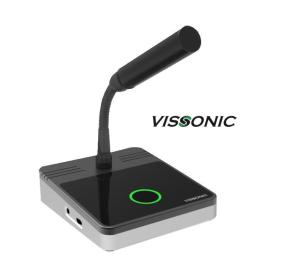 China CAT5 Wired Digital Discussion Desktop Conference Microphone With 128 * 32 OLED Display wholesale