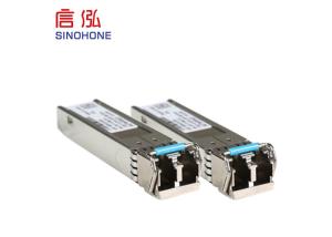 China 1.25 G SFP Fiber Optic Module Optical Transceiver 20-80 KM For Local Area Network wholesale
