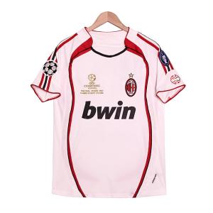 China 2006-2007 Season AC Milan Retro Away Jersey Support Group Customization Classic Design wholesale
