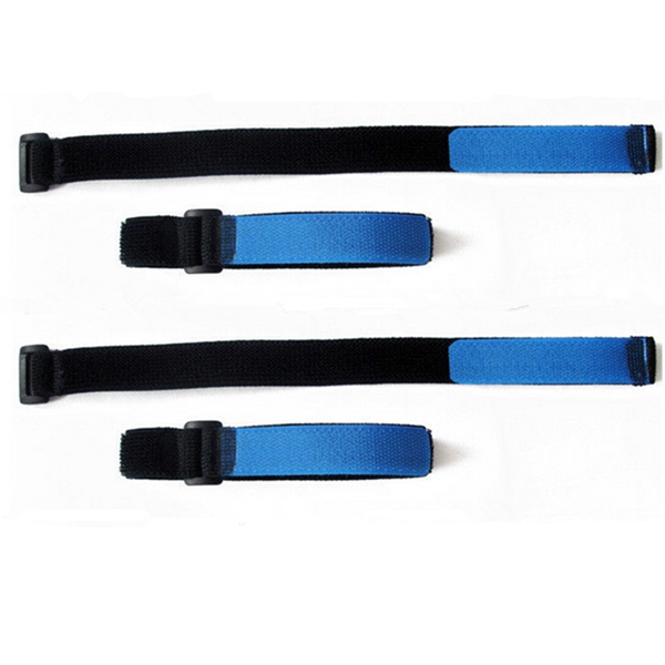 Buckled Elastic Webbing Straps Hook And Loop fastener tape self - stick