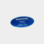 EAS Magnetic Anti Theft Label Security Electronic AM 58khz DR Barcode Stickers