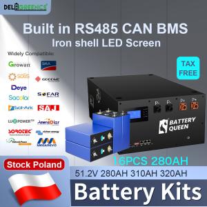 China 51.2V 300ah DIY KITS Stock CALB EVE CATL LF280K Manson Seplos BMS 10E wholesale