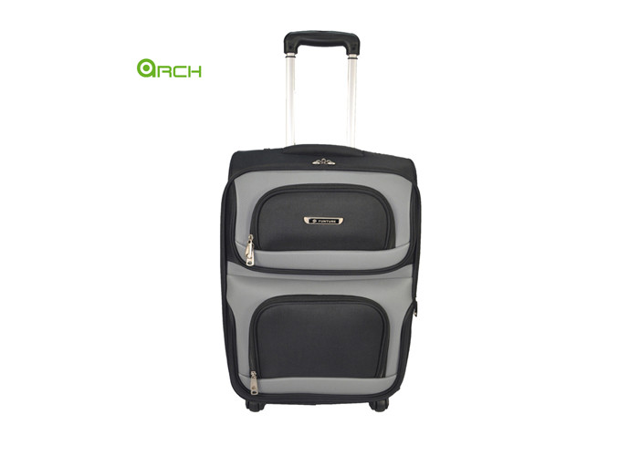 Expandable 2 Front Pockets Cabin Luggage Bag Sets 28 Inch