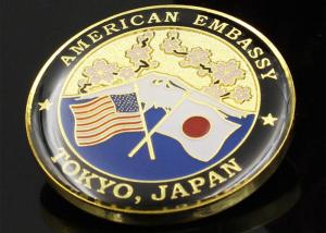China Custom plated metal souvenir medal stoving varnish paint epoxy drops glue logo flag picture wholesale