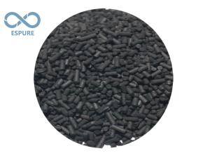 China CTC 80% Coconut Husk Activated Carbon Pellets 4mm For Oil Vapor Recovery wholesale