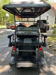 Six-seater Gray Off-road Low-key Luxury Electric Golf Cart With Customizable
