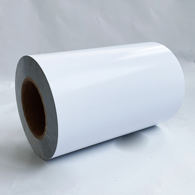 Tire Glue Label Material for Adhesive Tire Label Making TG7034 Aluminum Coated