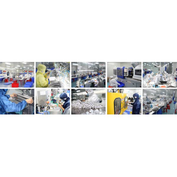 Closed Suction System Tracheostomy Tube Single Lumen Auto-Flushing 72H