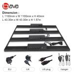 ETL Bava Full Spectrum LED Bar Far Red 800W Samsung LED Grow Light Bar