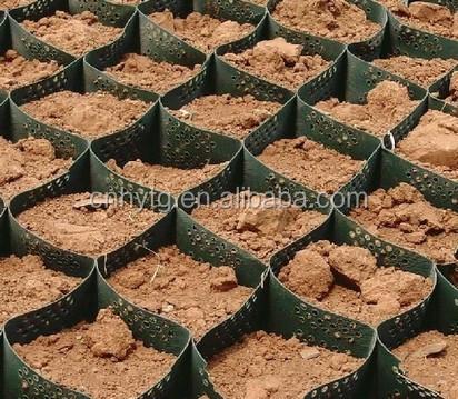 Perforated Plastic Honeycomb Geocells Type for Channel Protection 50-300mm
