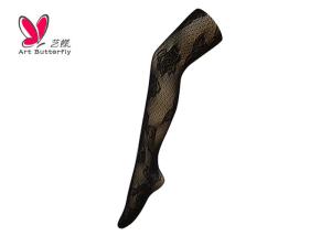 China Horizontal Checks Girls Fishnet Stockings Seamless Micro Fishnet Pantyhose wholesale