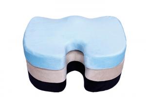 China Colorful Car Memory Foam Seat Cushion With Soft Cushion Cover on sale