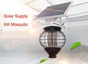 China Solar Lantern Mosquito Killer Lamp Outdoor Courtyard Waterproof Orchard Insect Killer Farm Fly Killer With Pole wholesale
