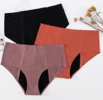 Sanitary Reusable Period Panties Knickers Plus Size 4 Layers High Waist