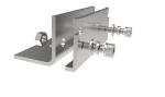 Roof Wind Jig Photovoltaic Bracket Jig Color Steel Tile Photovoltaic Aluminum