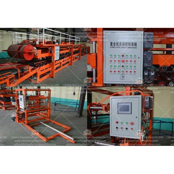 House Construction Foam Composite Board Sandwich Panel Line For 1200mm