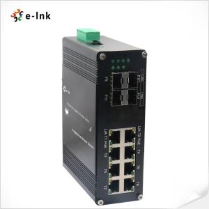 China Industrial L2+ 8-Port PoE + 4-Port 1000X SFP Ports Managed PoE Switch wholesale