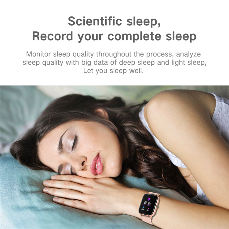 Waterproof RoHS Square Shape Smartwatch GTS Blood Pressure Band