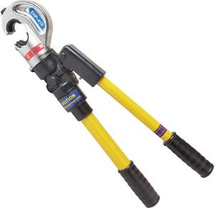China Quick Head Held Pliers 13t Hydraulic Terminal Crimping Tool wholesale
