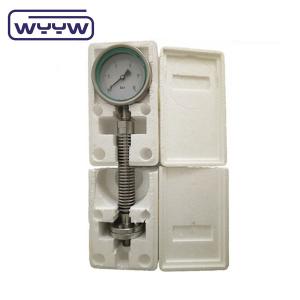 China Customized High Temperature Pressure Gauge 100mm With Radiator wholesale