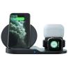 Buy cheap 5W 7.5W 10W Custom Wireless Charger 3 In 1 ABS Phone Charging Dock from wholesalers
