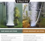 Silent Deep Dissolving Hygger Aquarium Air Stone