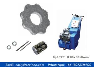 China Eight Stars 8pt Points Teeth Carbide Tip Tct Milling Scarifier Cutters For Floor Planer wholesale