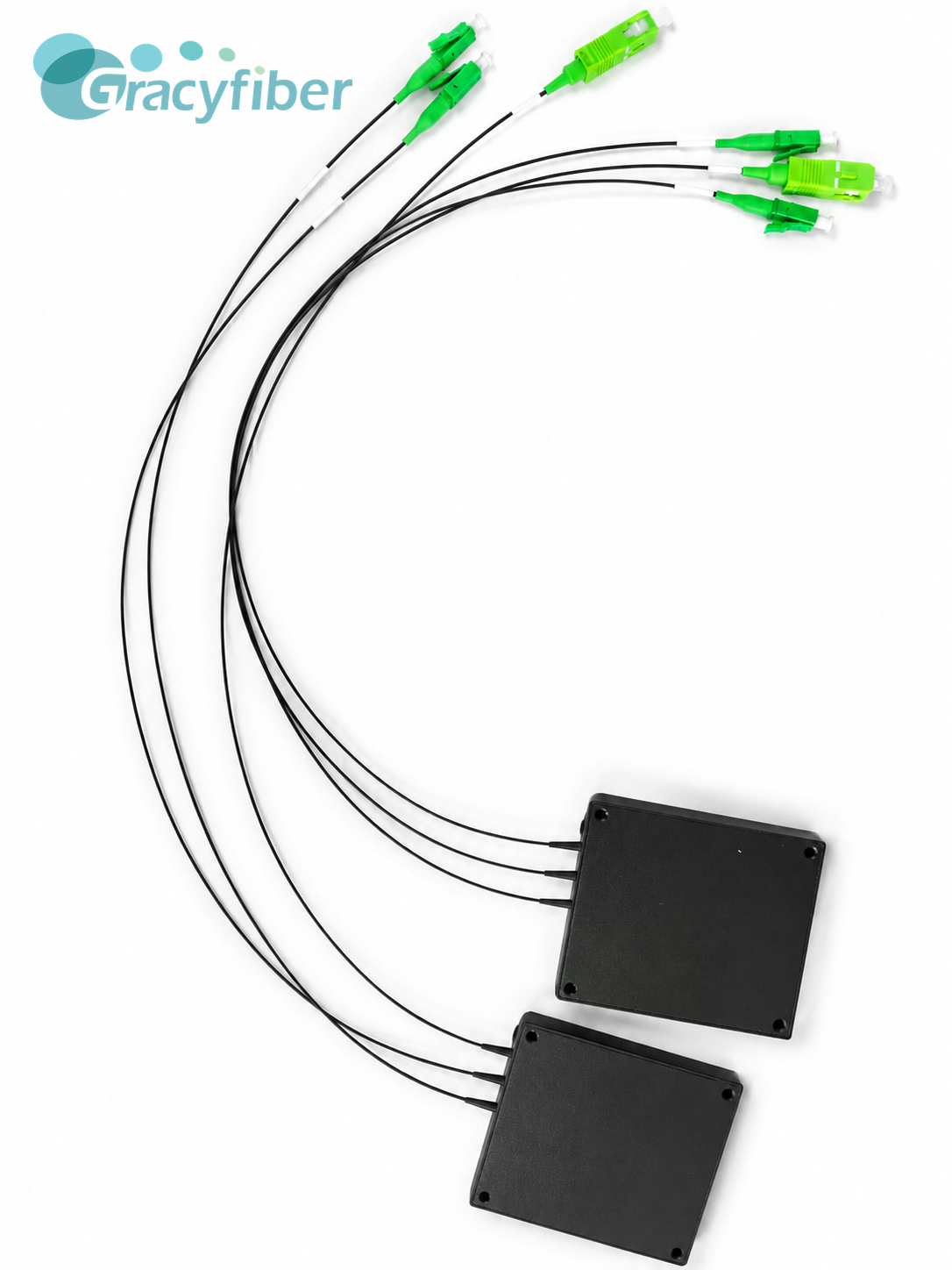 High Capacity Heatless Arrayed Waveguide Gratings AAWG DWDM Multiplexer 32 - 96 Channels