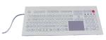 108 key IP65 top panel mounting industrial membrane waterproof keyboard with