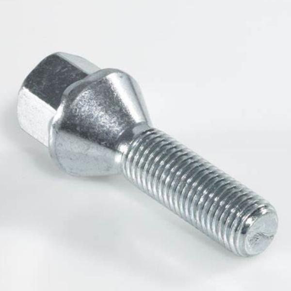 M6 M8 Carbon Steel Chromium Plated Metal Wheel Bolts For Automotive Wheel Hub