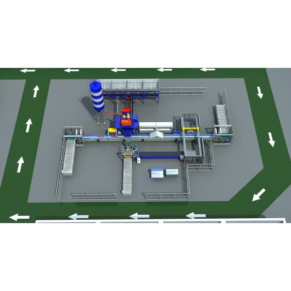 Curbstone Casting Machine Road Edge Stone Machine Production Line