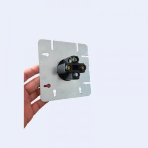 China G60 Steel Electrical Junction Box Plate 1.60mm Thickness Without Cable on sale