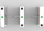 830mm Arm Swing Barrier Gate 40W IR Beam Auto Synchronized