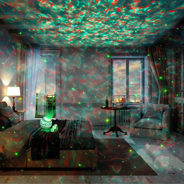 Practical Dinosaur Egg Star Projector Night Light For Kids Adults
